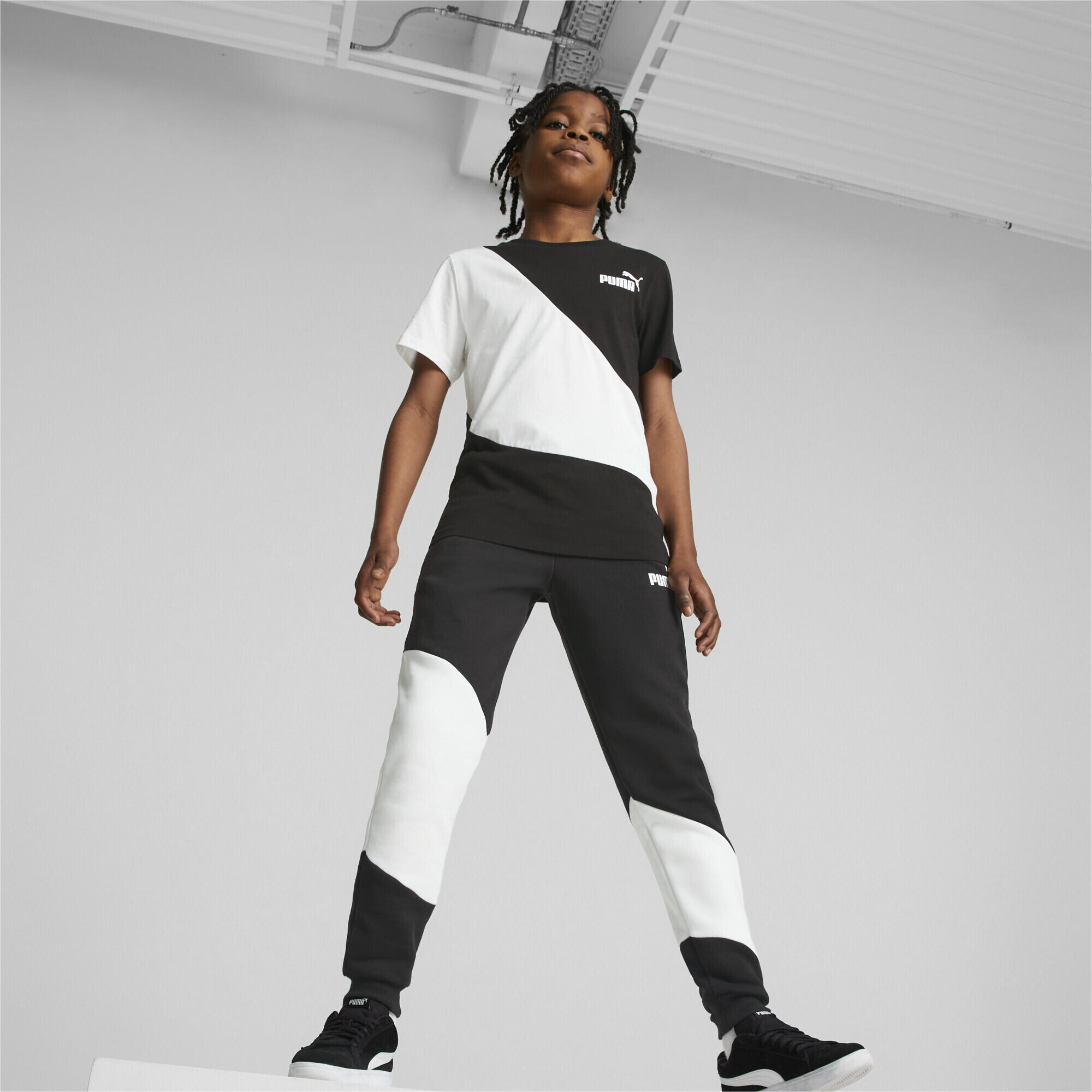 POWER CAT T-shirt voor jongeren PUMA Black 4/6