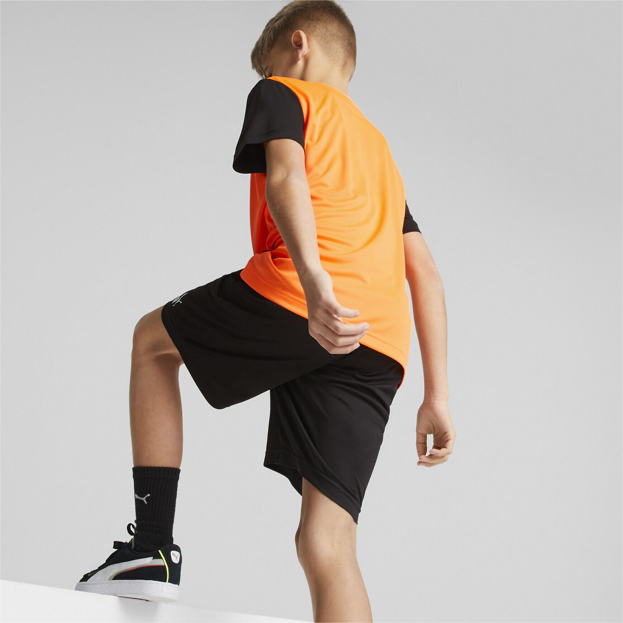 Set di shorts in poliestere da ragazzo PUMA Ultra Orange 5/6