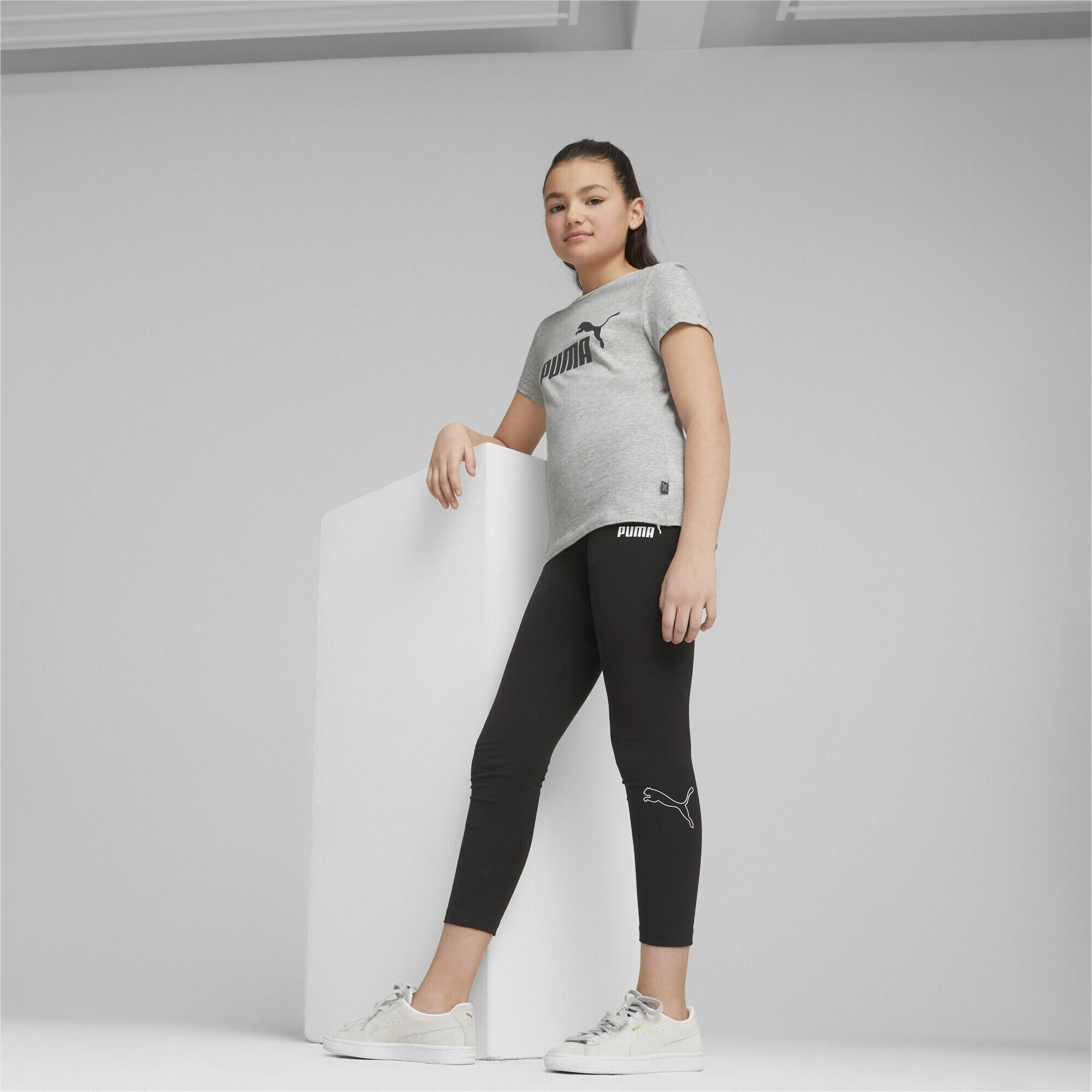 Legging 7/8ème Colour Block Enfant et Adolescent PUMA Black 4/6