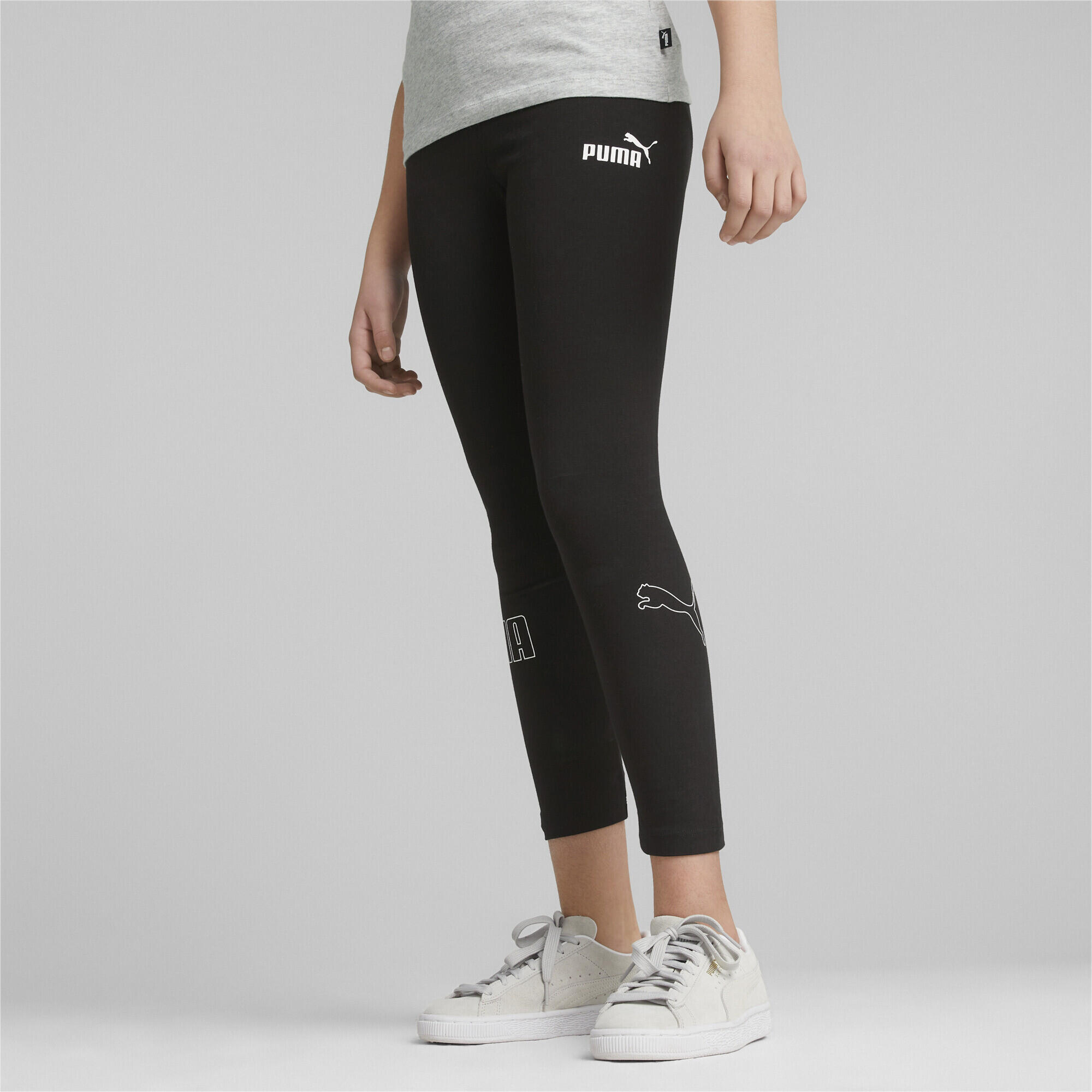 Legging 7/8ème Colour Block Enfant et Adolescent PUMA Black 2/6