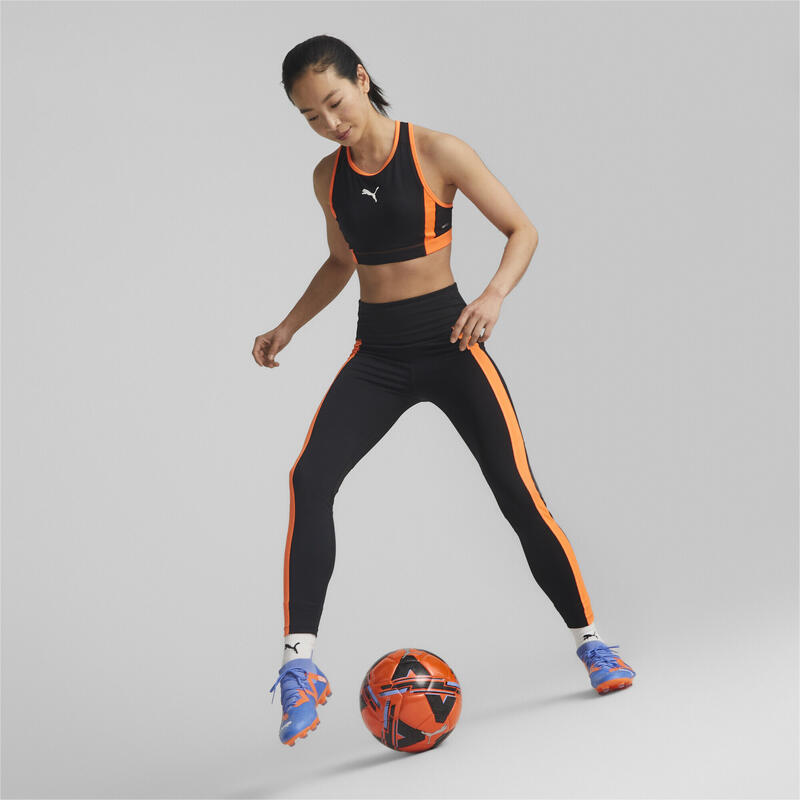 Brassière de football individualBLAZE Femme PUMA Black Ultra Orange