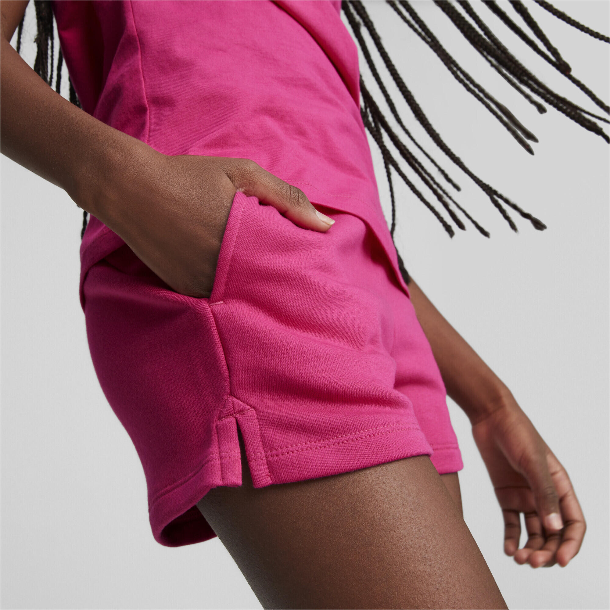 Pantaloncini Essentials+ da ragazzo PUMA Orchid Shadow Pink 3/6