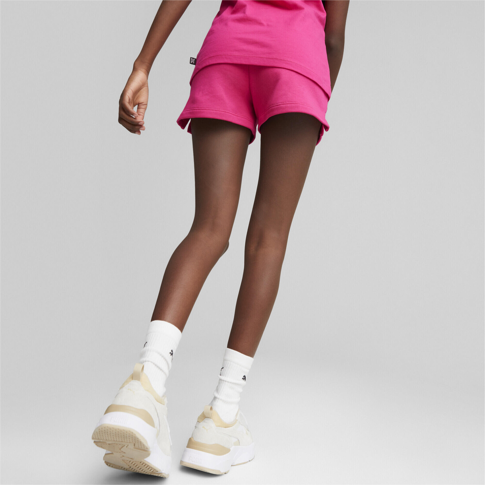 Pantaloncini Essentials+ da ragazzo PUMA Orchid Shadow Pink 5/6