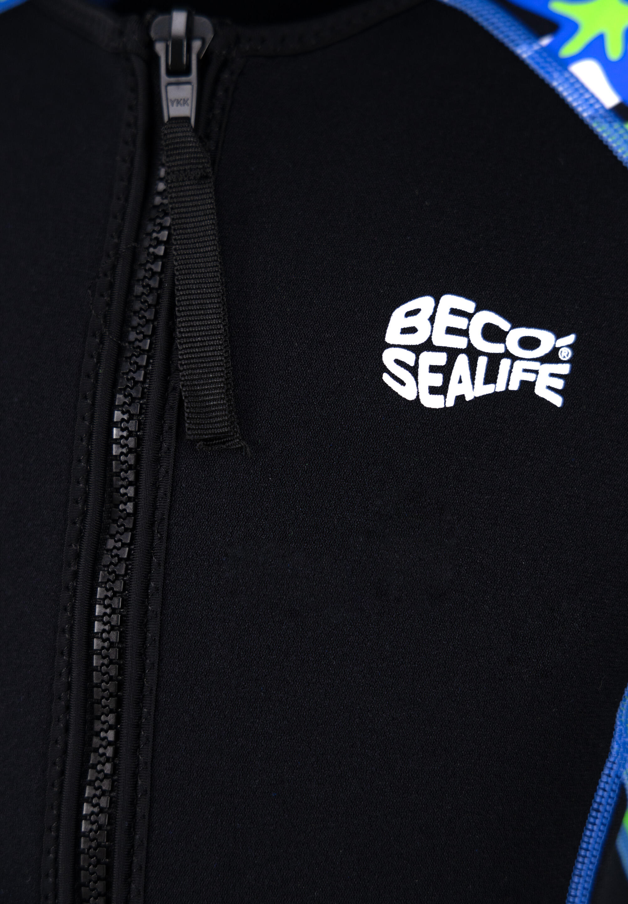 Beco -sealife Wetsuit Blauw/groen 5/5