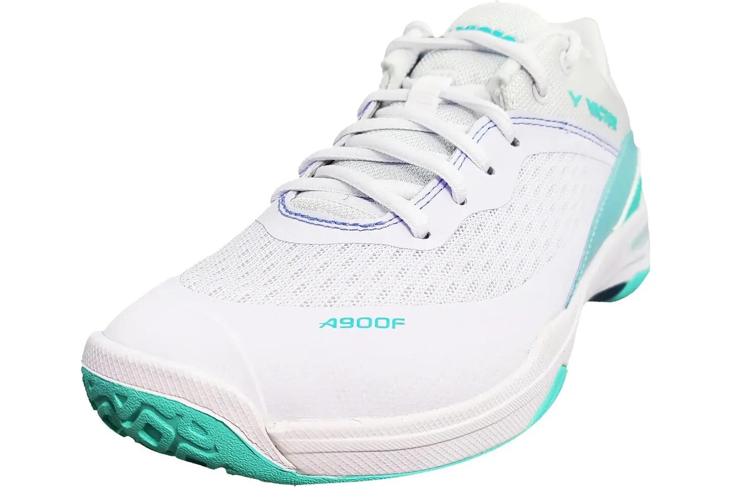 Chaussures - badminton - femme - amorti - a900f ar - blanc 3/4