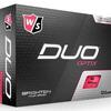 Wilson Duo Optix-golfbal, Kleur: roze