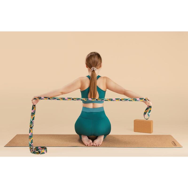 Curea de yoga Spokey Home Jungle 300 cm – Suport pentru începători