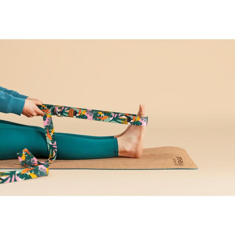 Curea de yoga Spokey Home Jungle 300 cm – Suport pentru începători