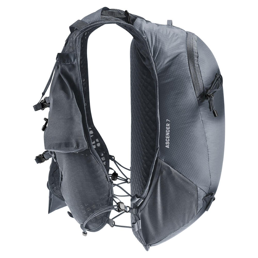 Sac à dos Deuter Ascender 7 7L noir ultraléger 315g matériaux recyclés bluesign 4/7