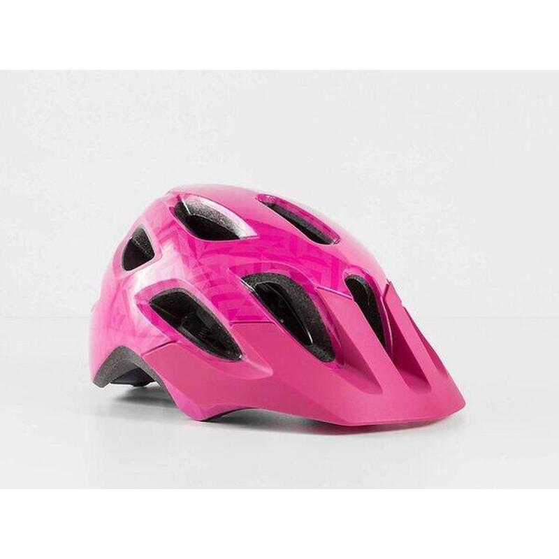 Bontrager Tyro 小童單車頭盔 - 粉紅色圖案