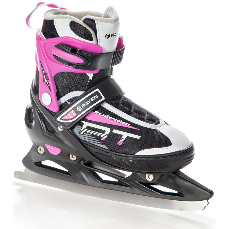 Patines Ajustables 4en1 Profession Negro/Rosa