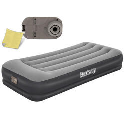 Matelas gonflable randonnée - Pompe Électrique gris