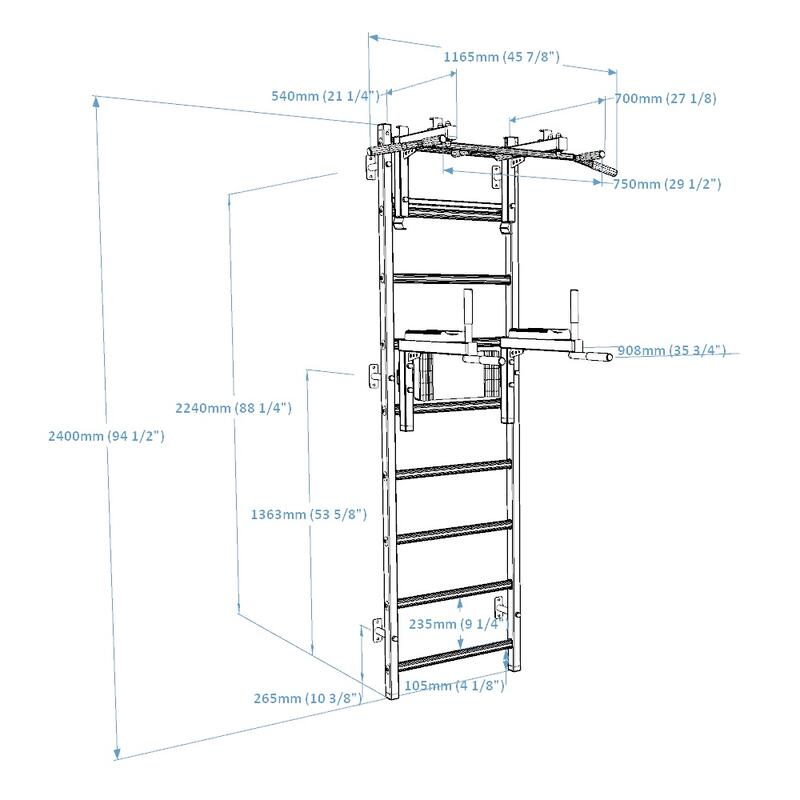 Escalera multifuncional BenchK 732B