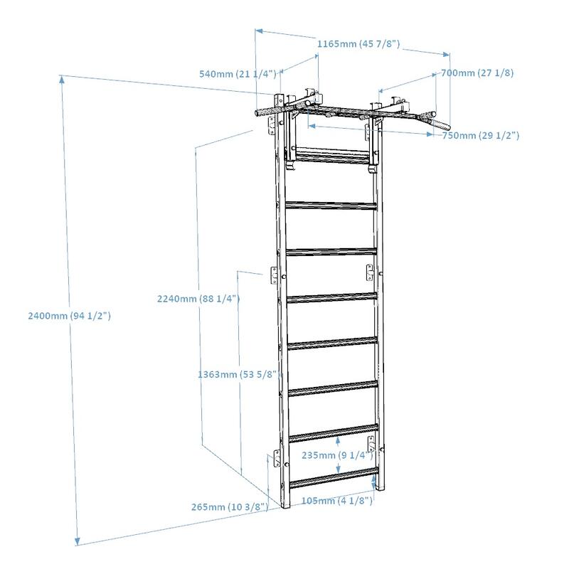 Escalera multifuncional BenchK 731W