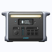 ANKER 757 Station d'énergie portable 1229Wh, Batterie LiFePo4, 9 Ports