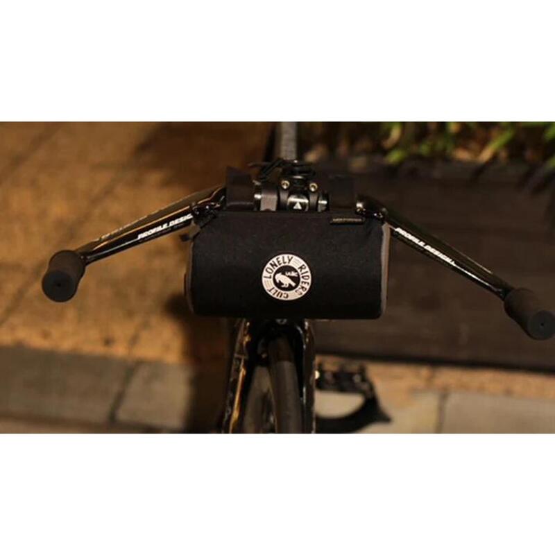 COURSIER: PULSE CYCLING BAG 1.1L - BLACK/GRAY