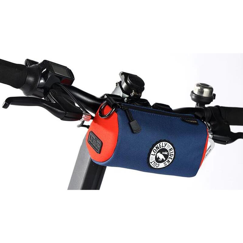 COURSIER: PULSE CYCLING BAG 1.1L - BLUE/ORANGE