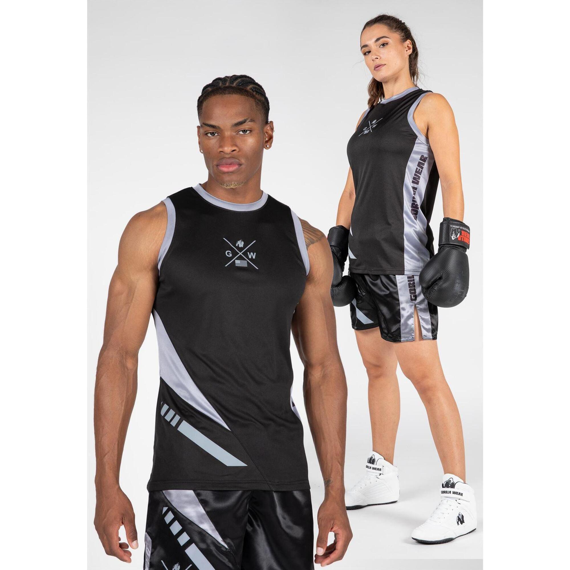 Gorilla Wear - Hornell Débardeur - Noir/grau - Débardeur - Gris - 36 Xs - Decathlon