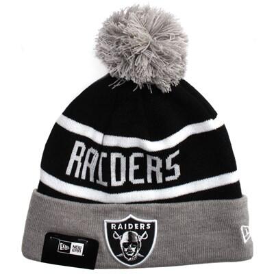 Las Vegas Raiders New Era Jake Cuff NFL Team Bobble Hat