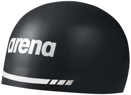 Arena Badekappe 3D Soft Schwarz