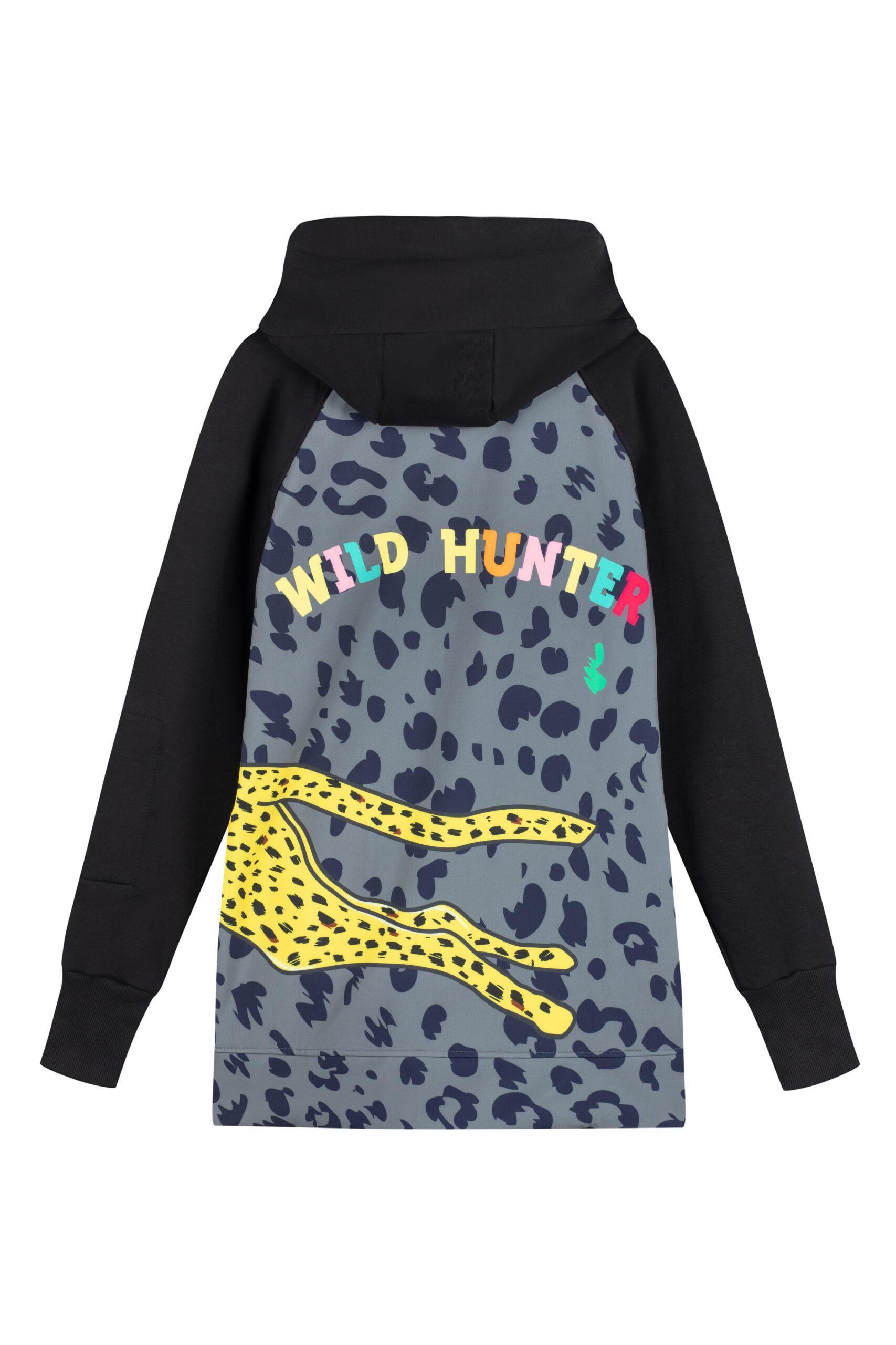 Bluza outdoorowa z kapturem damska DEEP TRIP Hunter softshell 4/6