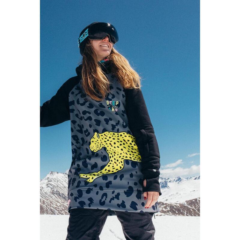 Bluza outdoorowa z kapturem damska DEEP TRIP Hunter softshell