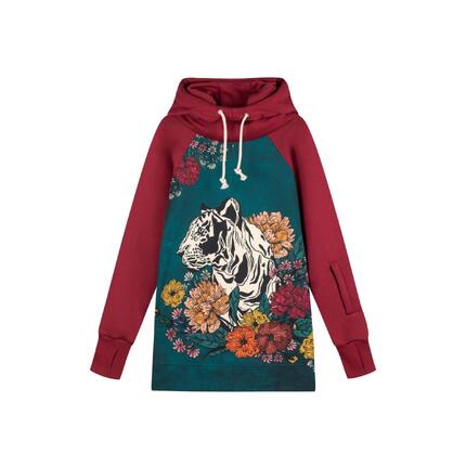 Bluza outdoorowa z kapturem damska DEEP TRIP Alex softshell