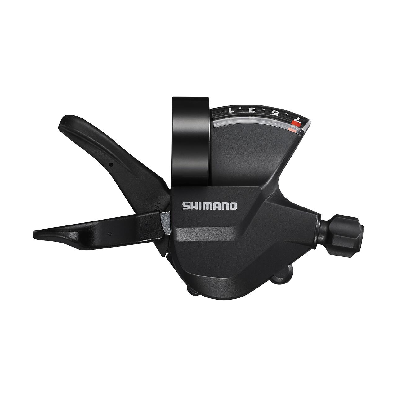 Dźwignia przerzutki Shimano, prawa , 7 rzędowa