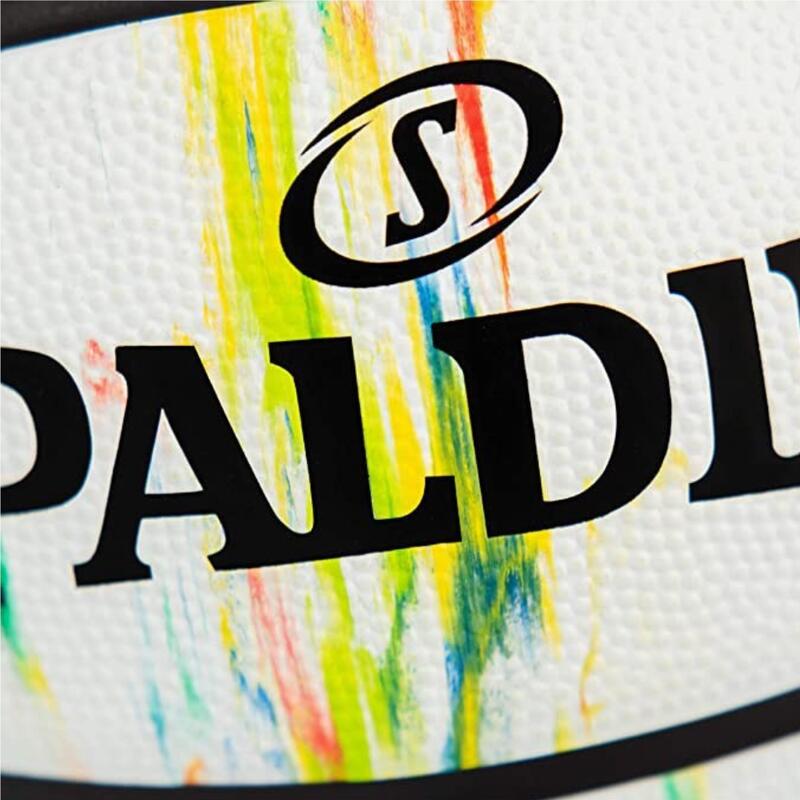 Balón de Baloncesto Spalding Marble Series Rainbow Talla 5