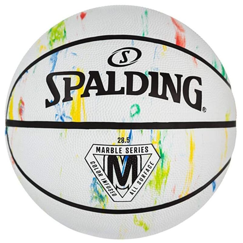 Balón de Baloncesto Spalding Marble Series Rainbow Talla 5