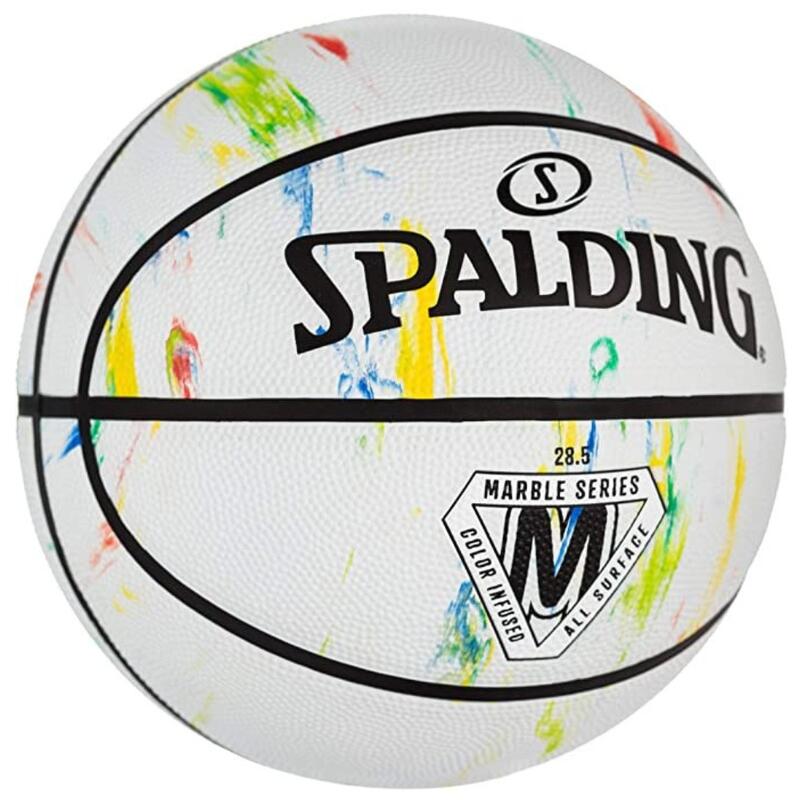 Balón de Baloncesto Spalding Marble Series Rainbow Talla 7