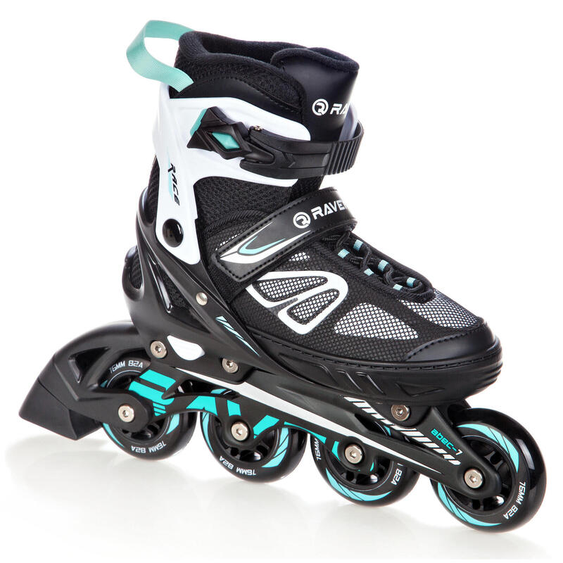 Inline skates verstelbare RAVEN Advance Zwart/Mint