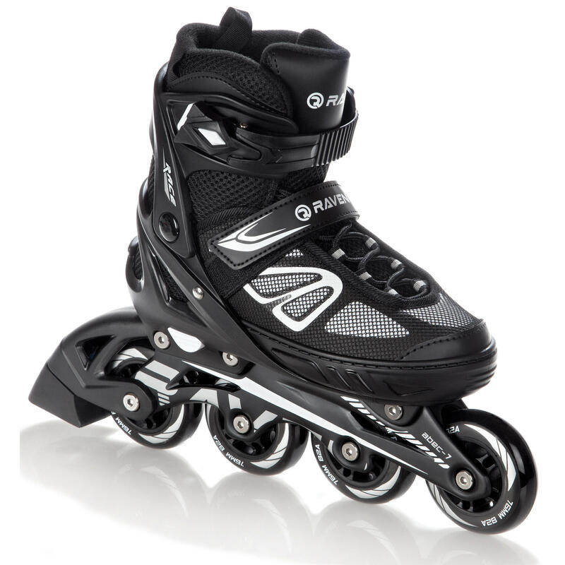 Patins em Linha ajustável Raven Advance Preto