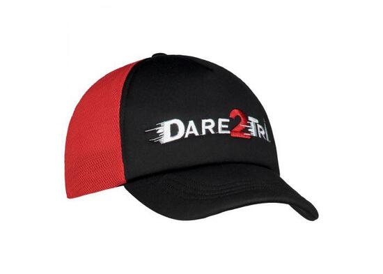 Trucker Deckel schwarz-rot