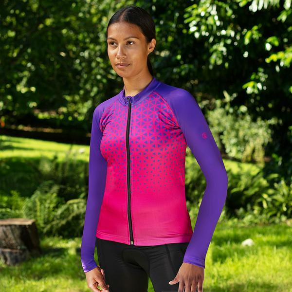 Proviz Classic Women's Long Sleeve Slipstream Cycling Jersey 3/6