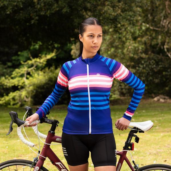 Proviz Classic Women's Long Sleeve Podium Cycling Jersey 3/6