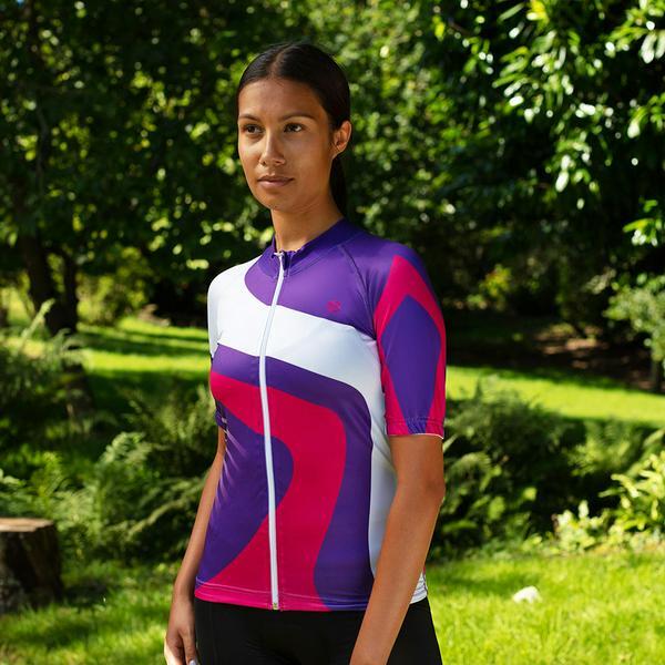 Proviz Classic Women's Short Sleeve Tour Cycling Jersey 3/6