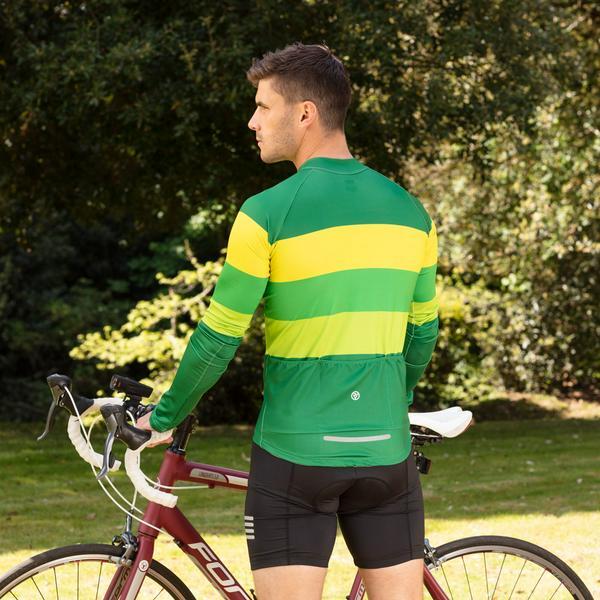 Proviz Classic Men's Long Sleeve Retro Cycling Jersey 5/6