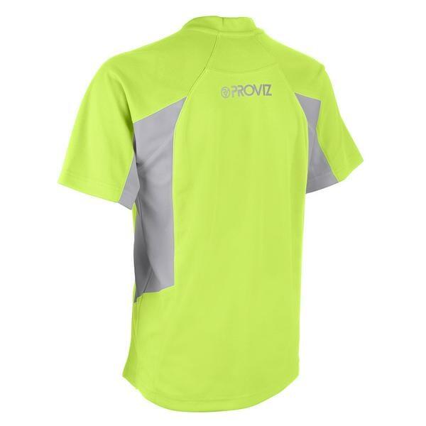Proviz Classic Mens Sports T-Shirt Short Sleeve Reflective Activewear Top 2/7