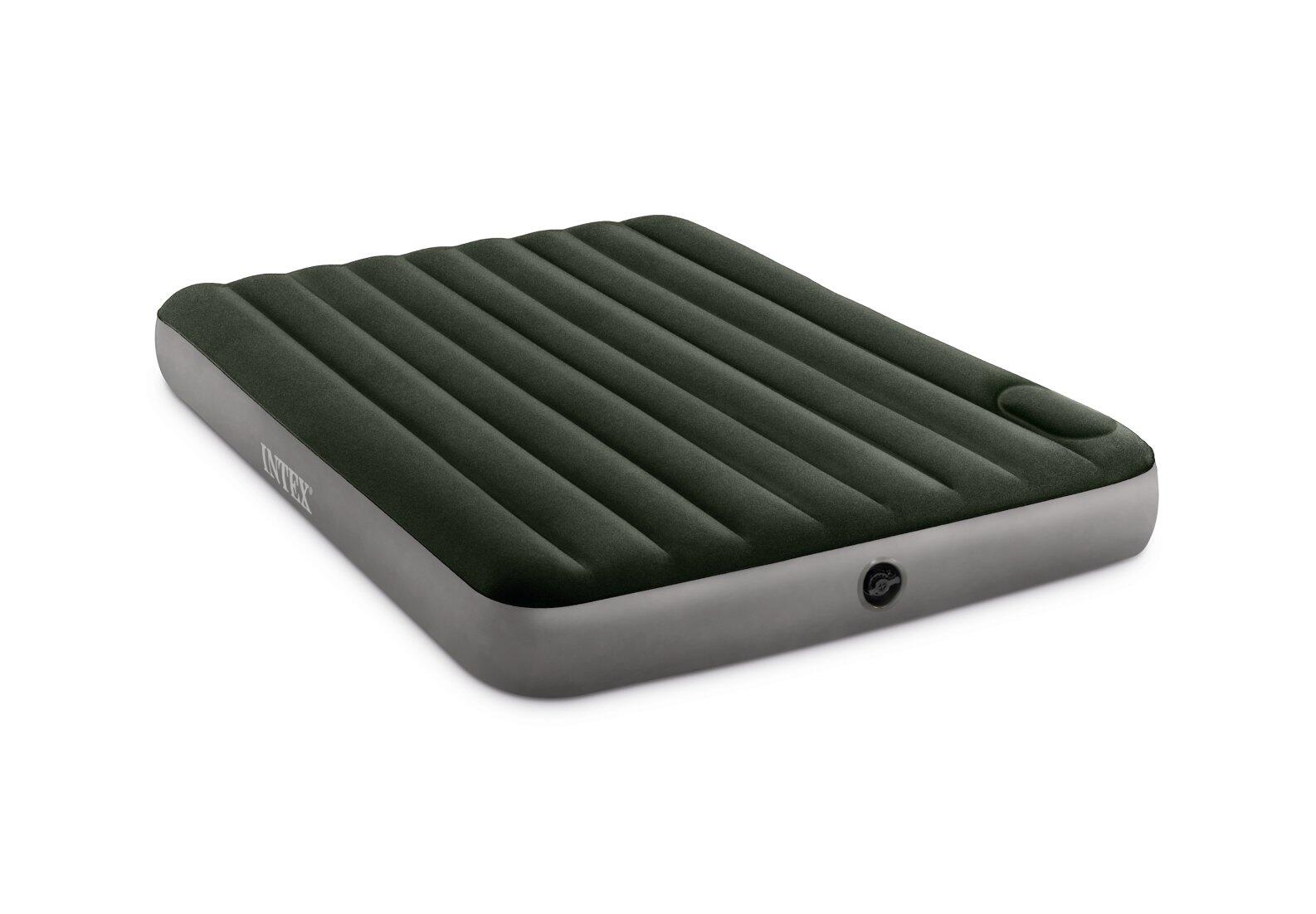 Materac dmuchany z pompką Intex 152x203x25 cm