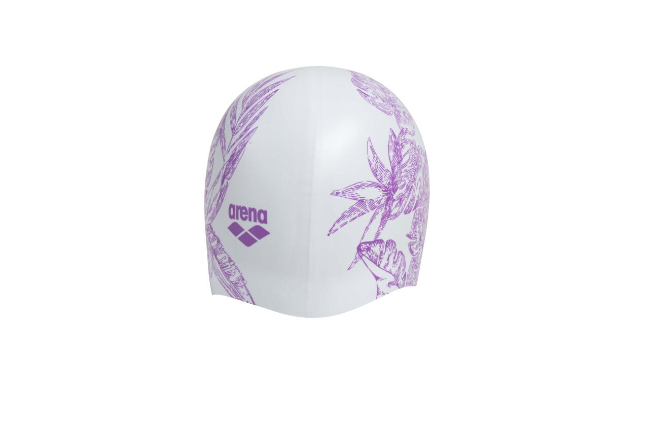 Bonnet de bain Blanc/Violet Femme Arena Sirene 4/7