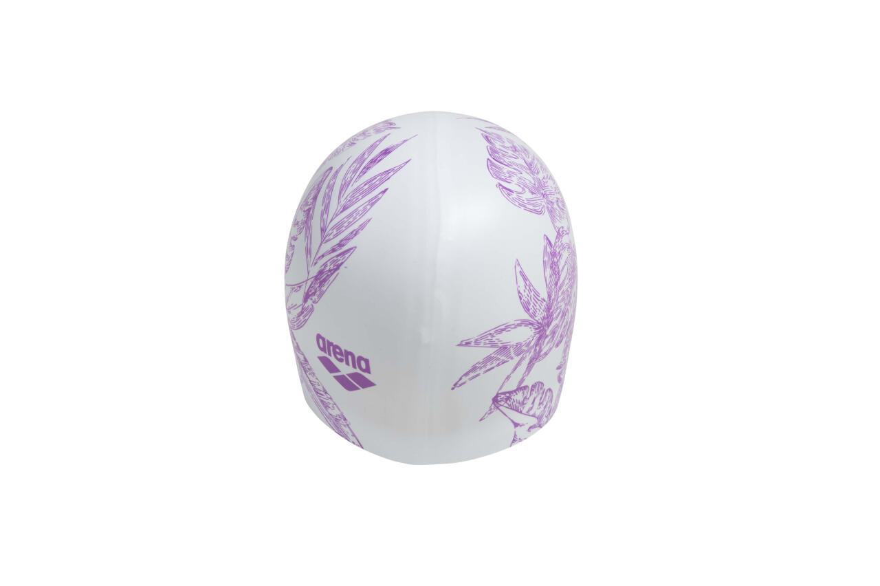 Bonnet de bain Blanc/Violet Femme Arena Sirene 2/7