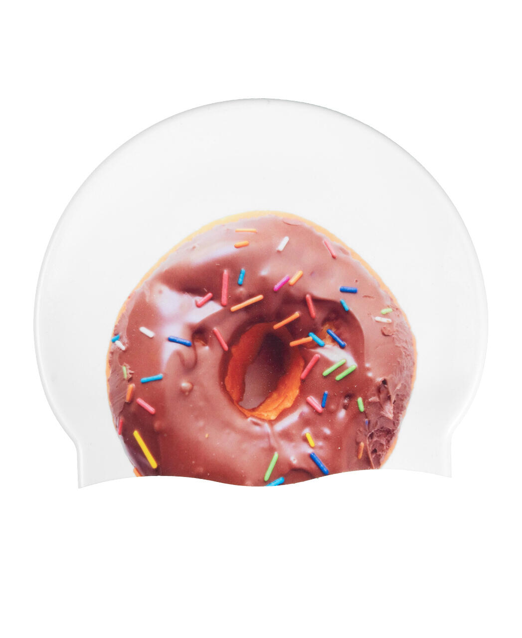 Arena Swim Cap HD White Donuts 5/5