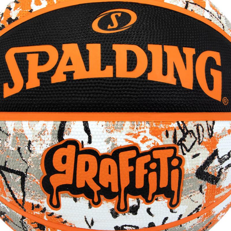 Balón de baloncesto Spalding GRAFITTI Orange Talla 7