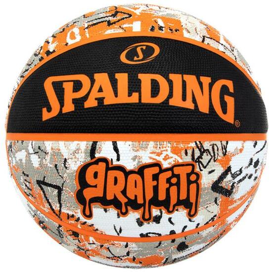 Ballon de basket Spalding GRAFITTI Orange Taille 7