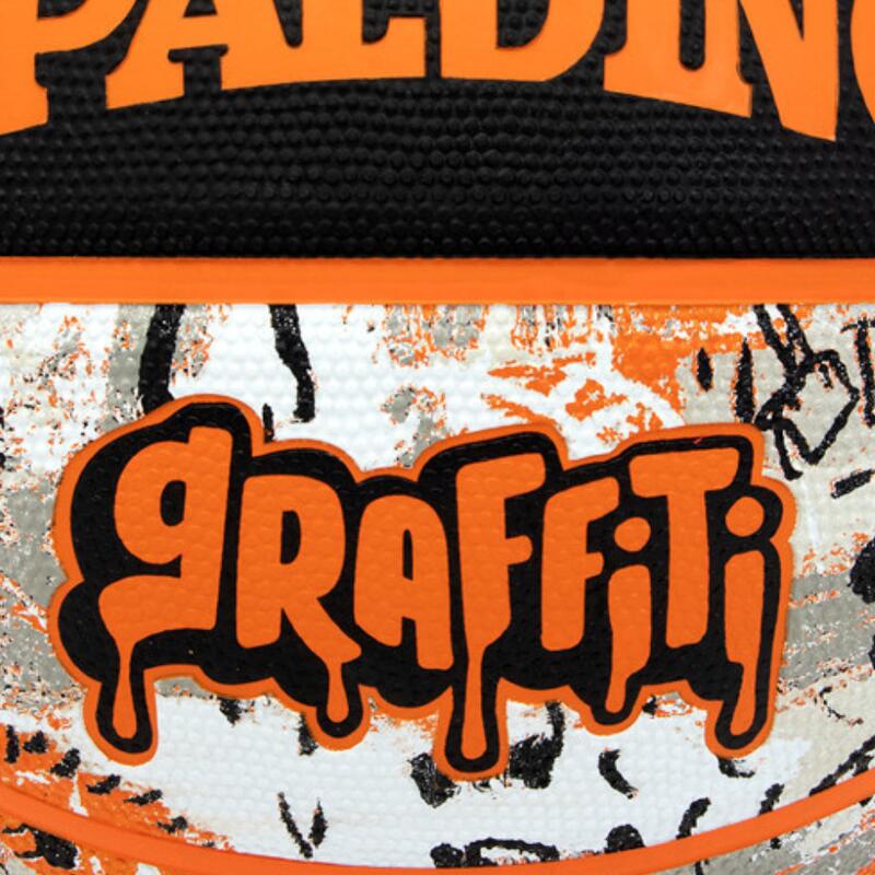 Balón de baloncesto Spalding GRAFITTI Orange Talla 7