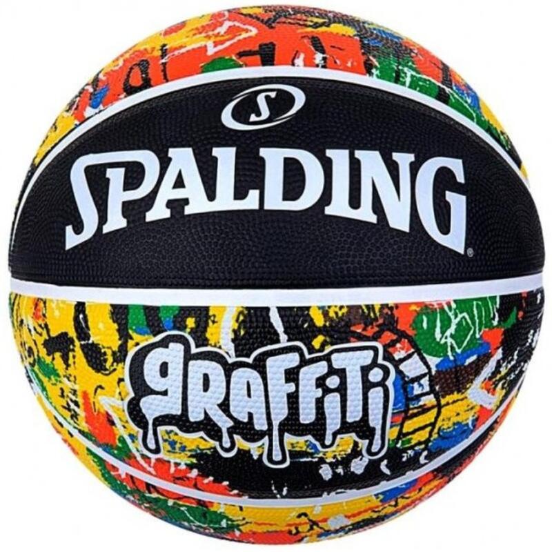 Piłka do koszykówki Spalding Graffiti Outdoor multikolor