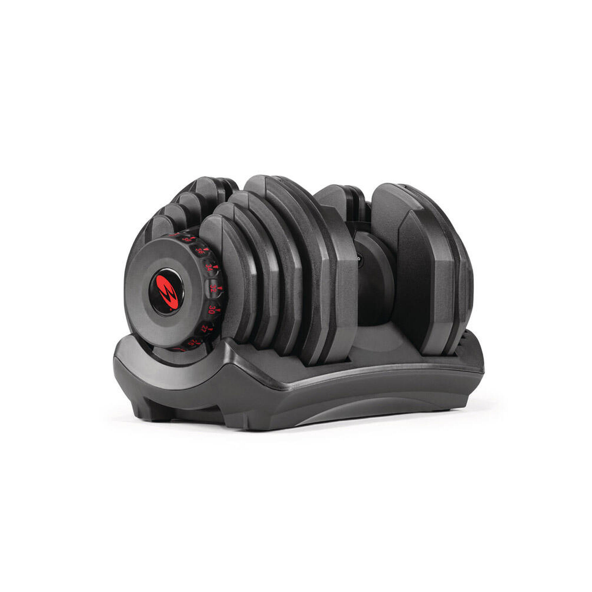 BOWFLEX Nastavitelná činka SelectTech 1090i – 41 kg, 17 úrovní, kompaktní