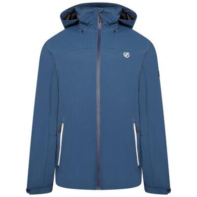 Heren switch out gerecycleerd waterdicht jasje (maanlicht denim)