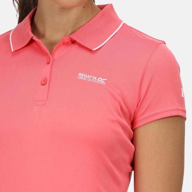 "Maverick V" Poloshirt für Damen Pink